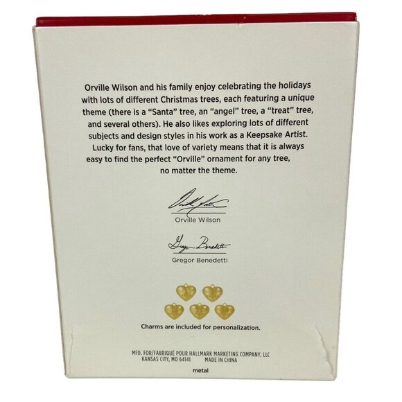 Hallmark Keepsake Ornament 2021 Always & Forever Anniversary Charms Decoration - Picture 3 of 9